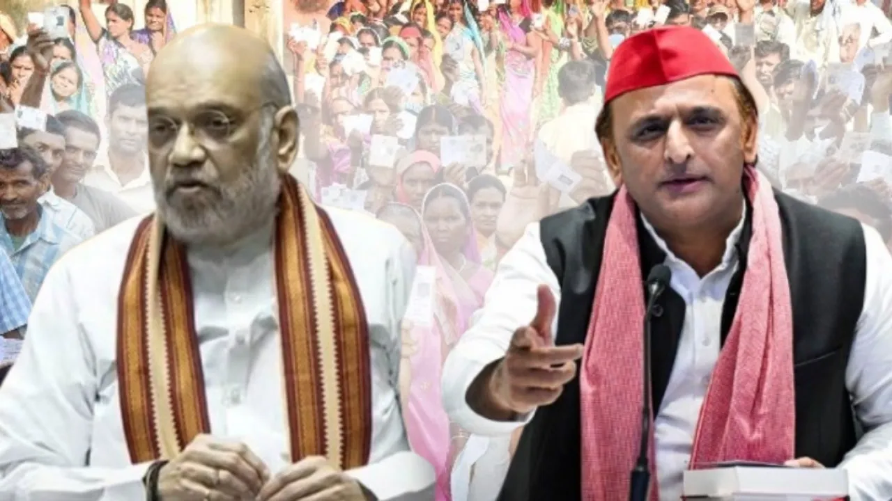 अमित शाह बोले- यह बिहार का भविष्य तय करने का चुनाव, तो अखिलेश ने नीतीश को बताया चुनावी दूल्हा