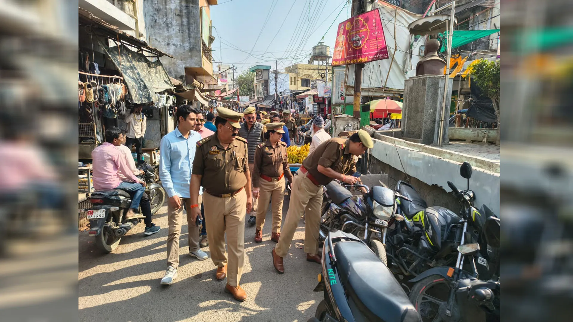 बदायूं: शहर में चला अभियान, संदिग्ध लोग और वाहनों की हुई चेकिंग