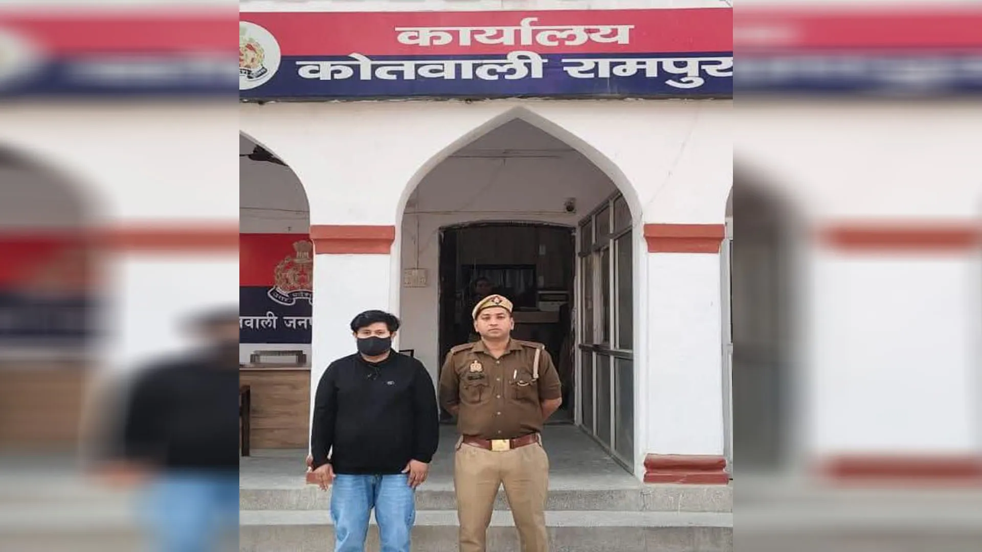 Rampur : पालिका अध्यक्ष को गाली देने पर युवक गिरफ्तार