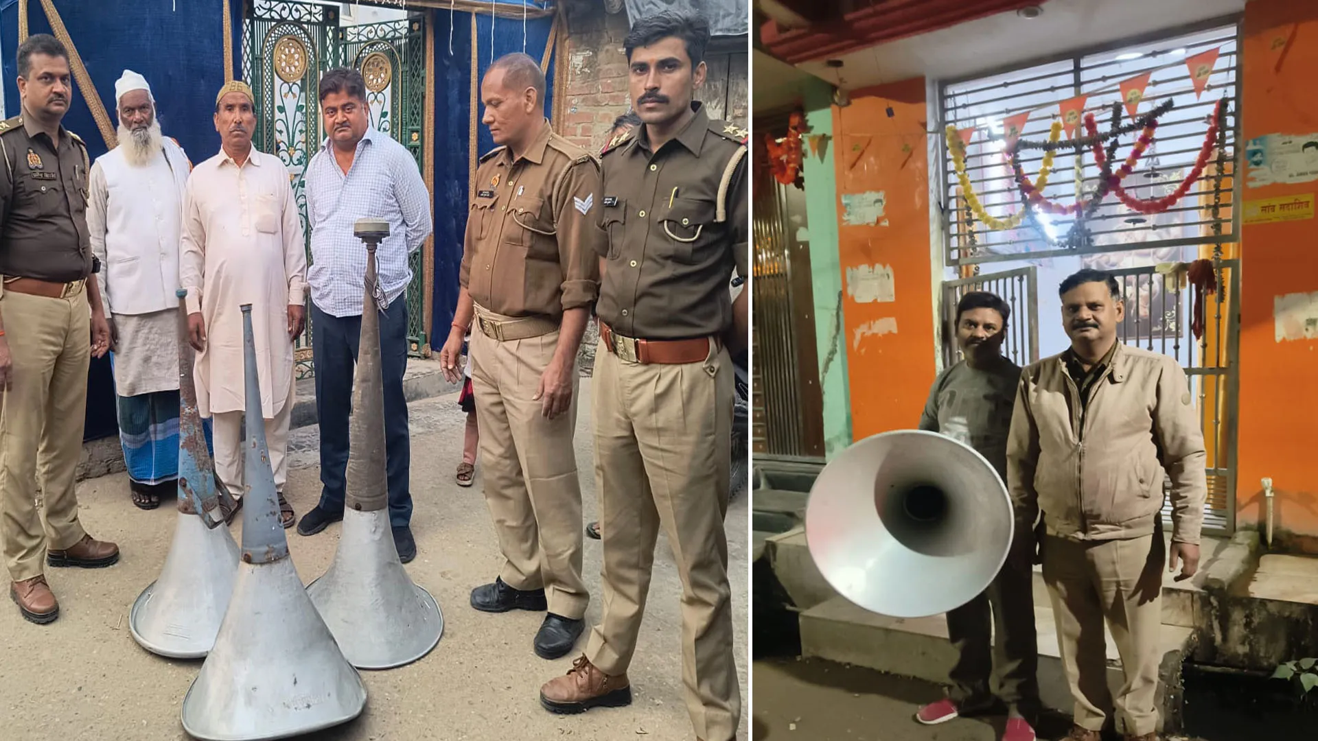 ऑपरेशन शोर कंट्रोल : तीन दिन में 400 से ज्यादा अवैध लाउडस्पीकर उतारे...24 FIR भी हुईं दर्ज