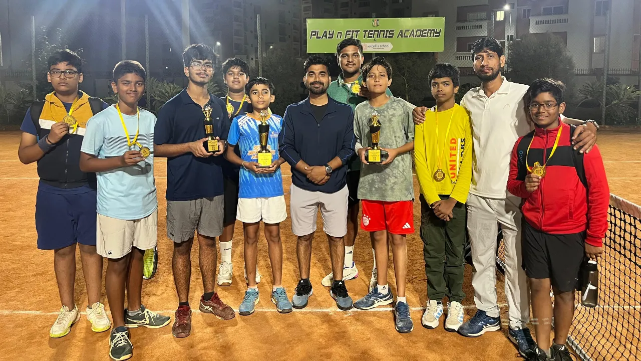 Tennis Tournament: तेजस ने जीता प्ले एन फिट टेनिस टूर्नामेंट का खिताब