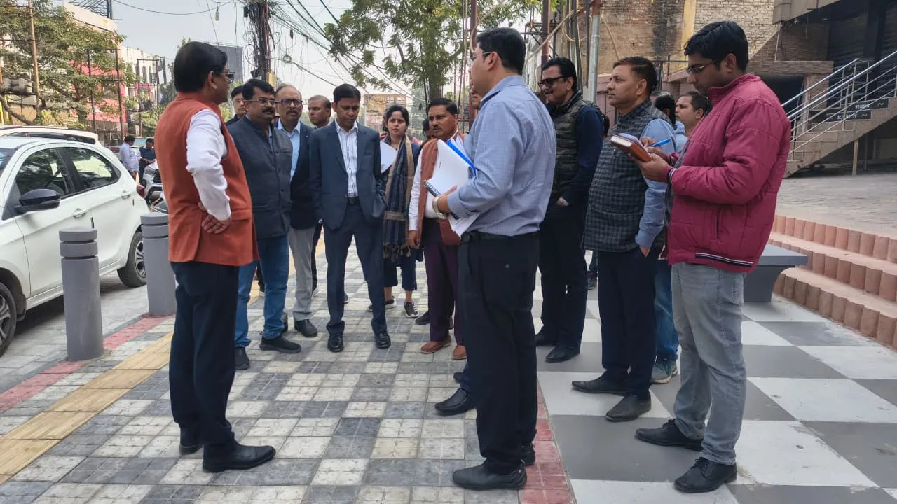 जनवरी 26 तक सीएम ग्रिड योजना की सड़कों का काम हो जाएगा पूरा, यूरिडा के CEO ने कार्यों का लिया जायजा