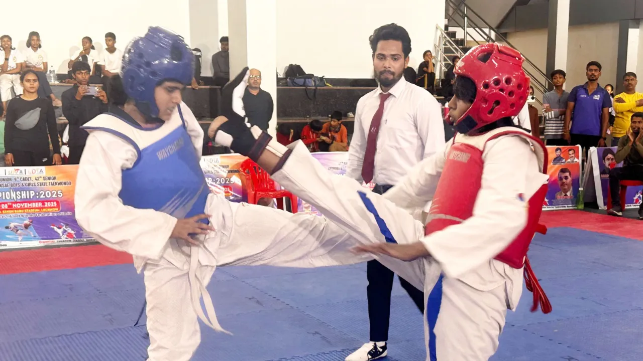 Taekwondo Championship: यशस्वी, अनन्या, चांद और शुभम ने जीते स्वर्ण, ताइक्वांडो चैंपियनशिप के दूसरे दिन लखनऊ ने दिखाई ताकत