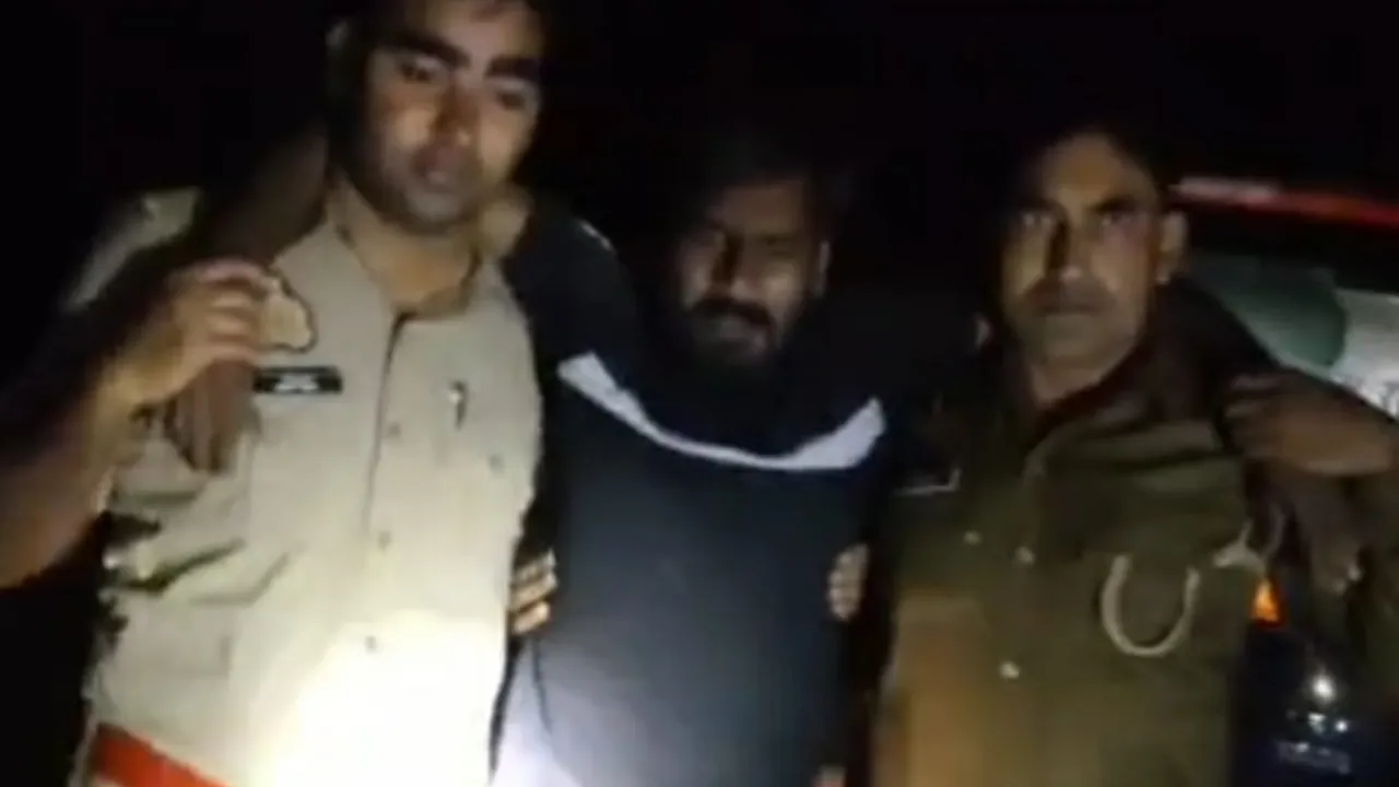 गोली का जवाब 'गोली'... मुठभेड़ में शातिर बदमाश के पैर में लगी गोली, कांस्टेबिल जख्मी