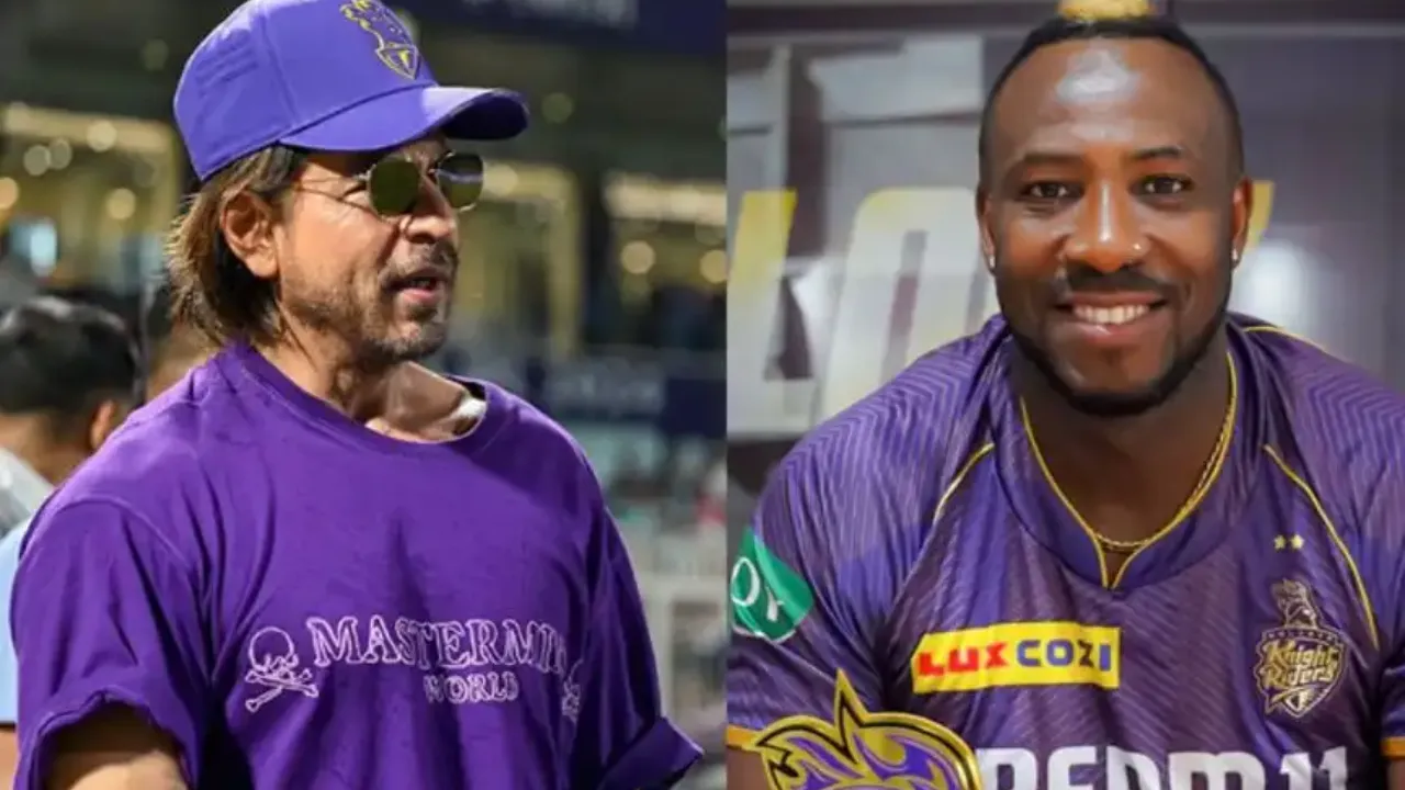 “मसल रसेल जिंदगी भर हमारे!”: शाहरुख खान का आंद्रे रसेल को IPL रिटायरमेंट पर इमोशनल मैसेज