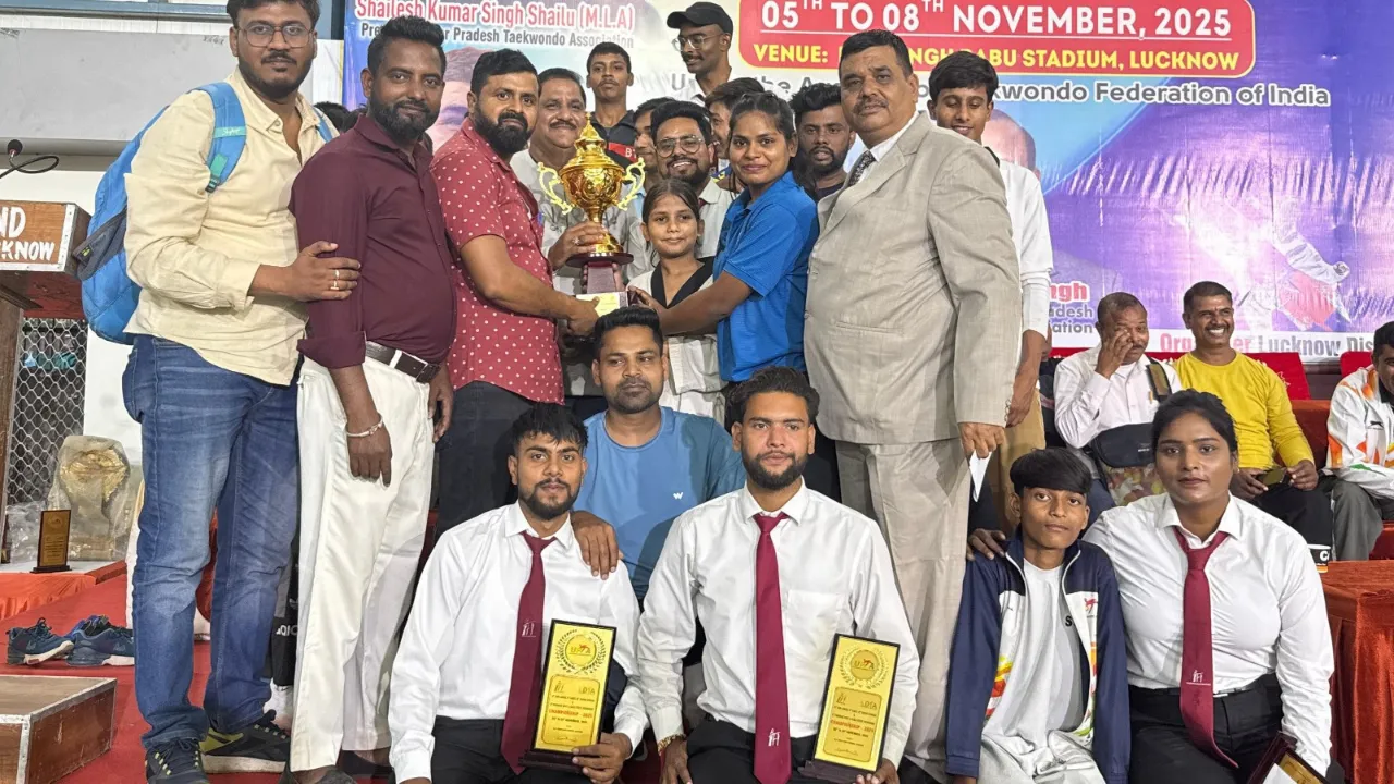 UP News: ताइक्वांडो में लखनऊ ओवरऑल चैंपियन, हासिल किए 28 स्वर्ण पदक