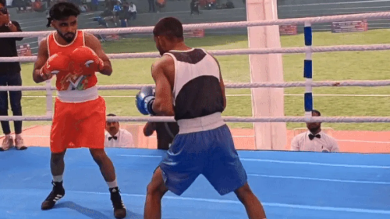 Boxing Championship: रिंग में मुक्कों की बारिश, जोश और ताकत का प्रदर्शन