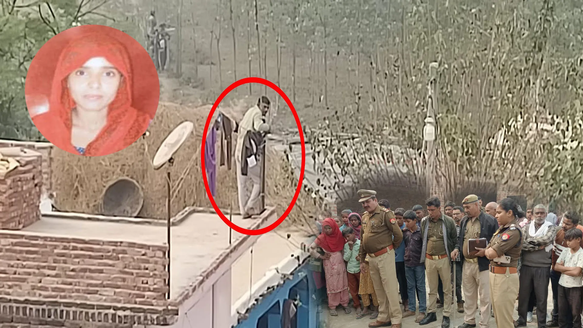 UP : सैफनी में पति ने पत्नी की गोली मारकर हत्या की, तमंचा लेकर चढ़ा रहा आरोपी