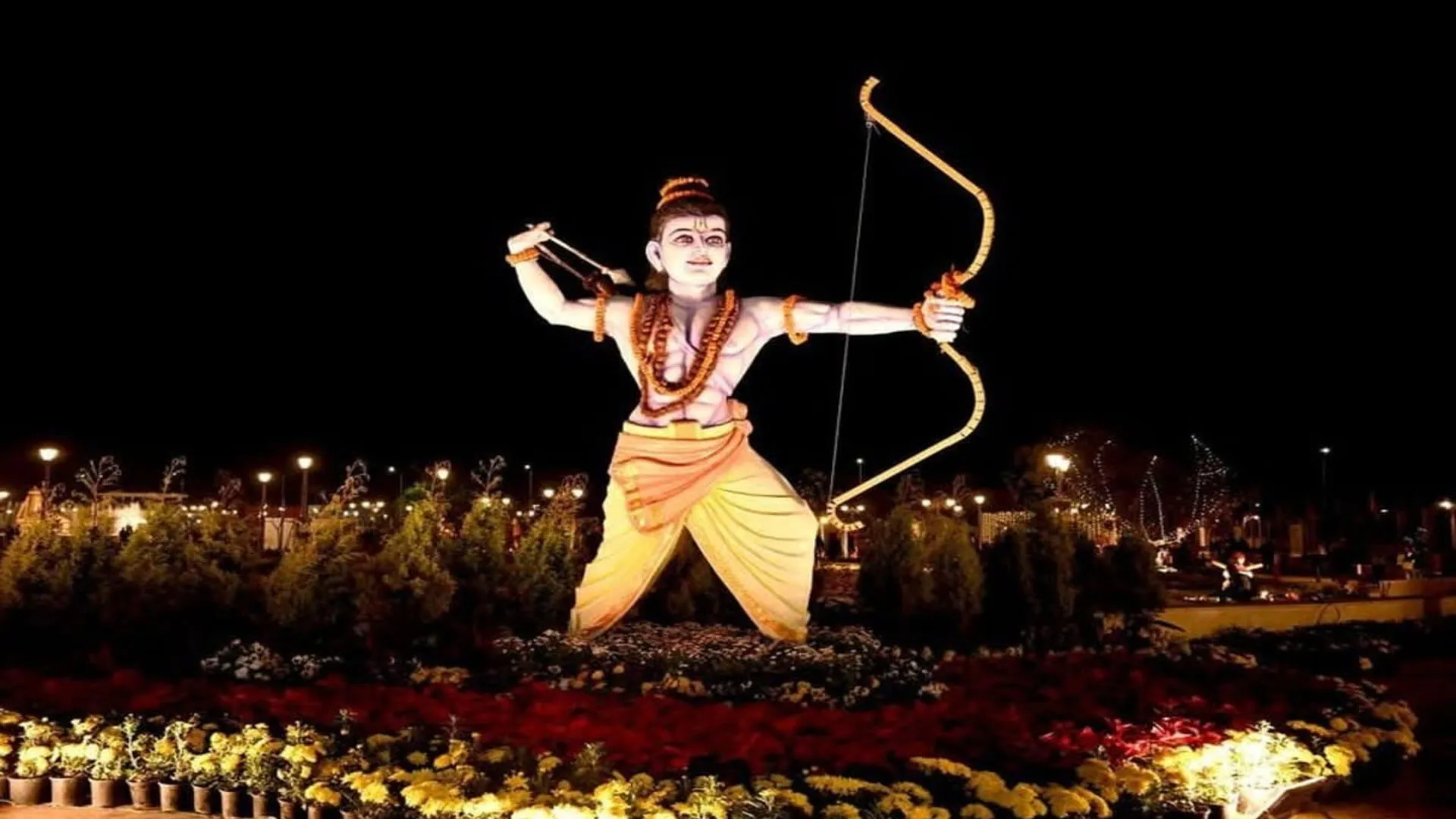 Bareilly: 51 फुट ऊंची श्रीराम प्रतिमा का कार्य लगभग पूरा, तैयारी में जुटे अफसर