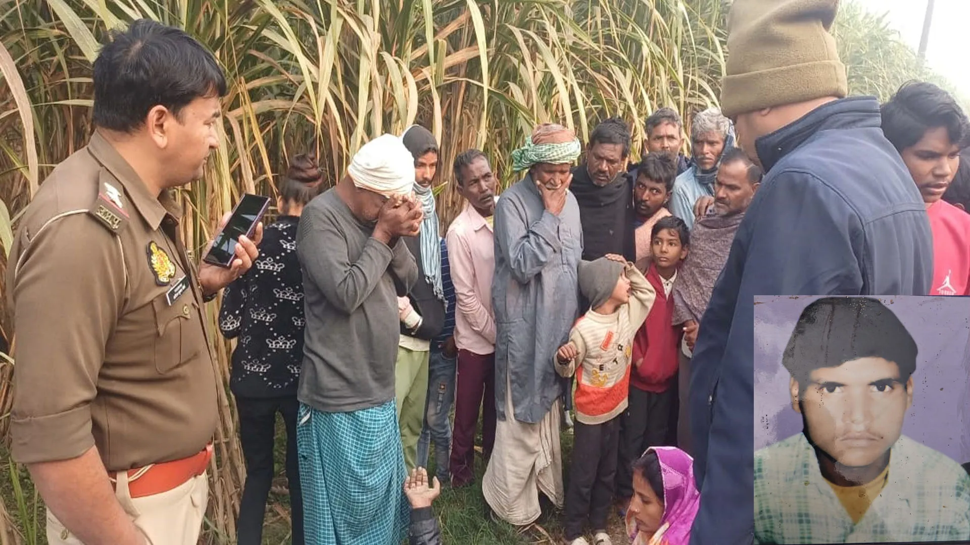 लखीमपुर खीरी: ड्यूटी से लौट रहे नर्सिंग होम कर्मचारी का गन्ने के खेत में मिला शव