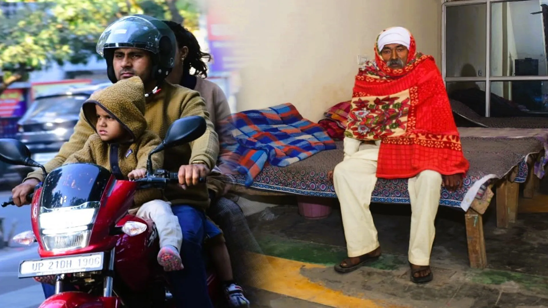 Moradabad : सुबह और रात की ठिठुरन ने किया परेशान...अलाव के लिए अब तक तय नहीं स्थान