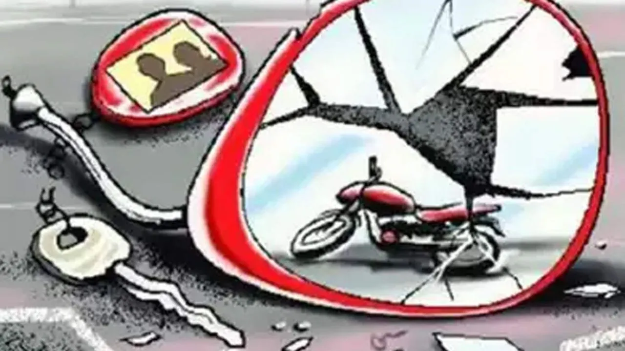 मथुरा में तेज रफ्तार का कहर :   कार की टक्कर से मोटरसाइकिल सवार दो लोगों की मौत, कार चालक फरार 