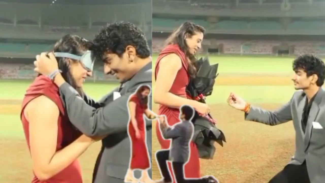  Smriti Mandhana Wedding:   सिंगर पलाश मुच्छल की दुल्हन बनेगी वर्ल्ड चैंपियन स्मृति मंधाना, स्टाइलिश अंदाज में की सगाई, वीडियो वायरल 