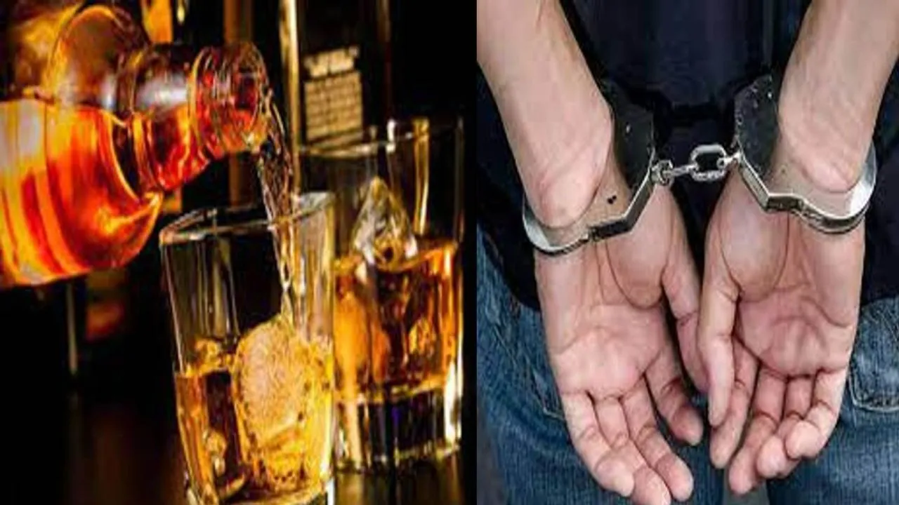 यूपी एसटीएफ ने पकड़ी 75 लाख की अंग्रेजी शराब: बिहार तक शराब पहुंचाने के मिलते 1 लाख; रिपोर्ट दर्ज  तीन की तलाश में दबिश