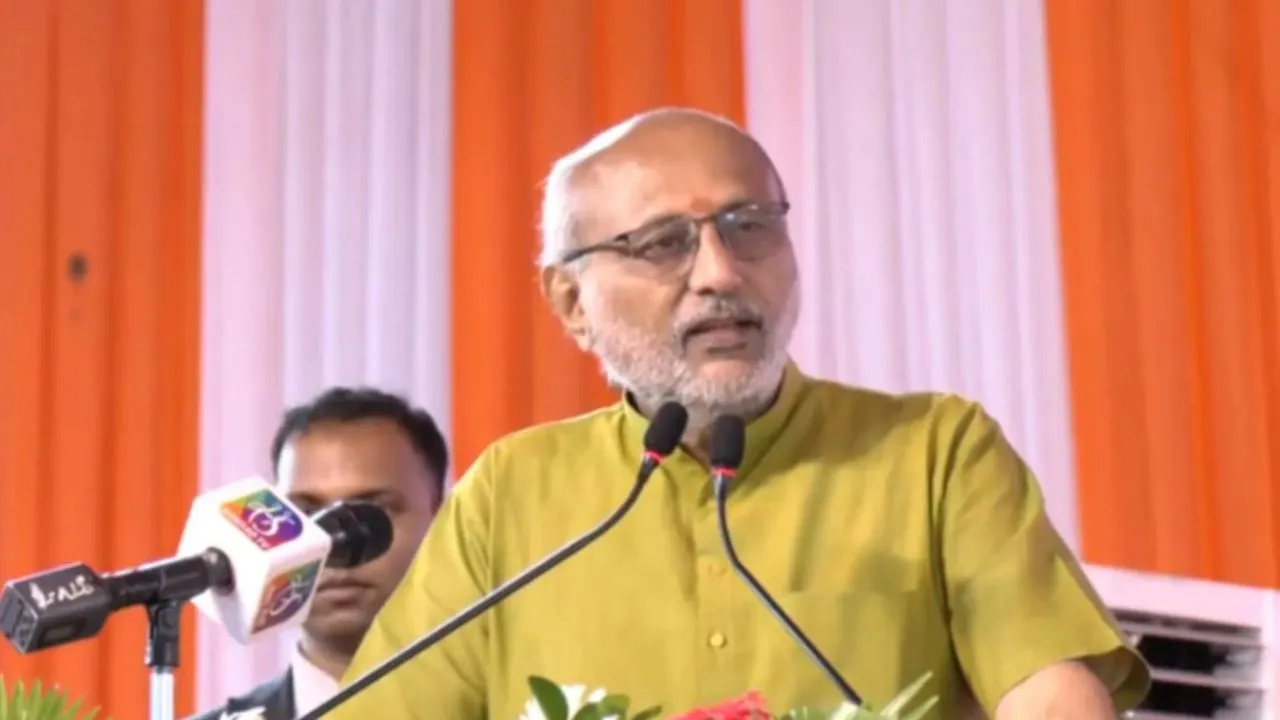 दो कर्मयोगियों मोदी और योगी ने बदली काशी की तस्वीर 60 करोड़ की लागत से बनी धर्मशाला का लोकार्पण कर बोले उपराष्ट्रपति राधाकृष्णन ने किया 