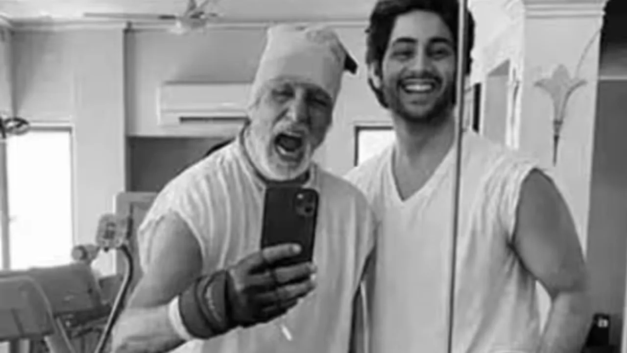 Agastya Nanda :  अपनी नातिन के लिए गुडलक विश कर रहे नाना अमिताभ बच्चन, इस तारीख से Ikkis देगी सिनेमाघरों में दस्तक 