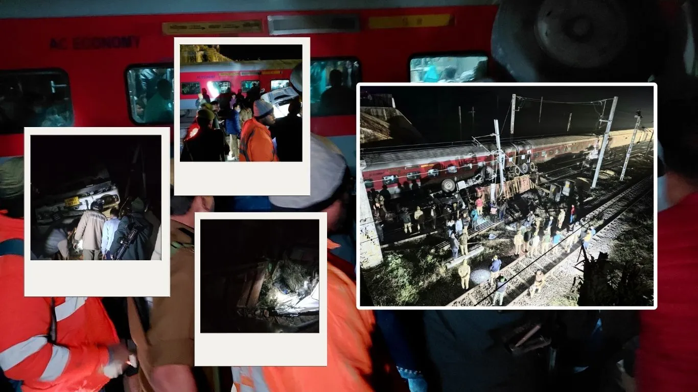   यूपी के बाराबंकी में टला बड़ा हादसा :  लोको पायलट के इमरजेंसी ब्रेक ने बचायी यात्रियों की जान, रेलिंग तोड़कर पटरी पर जा गिरा डंपर 