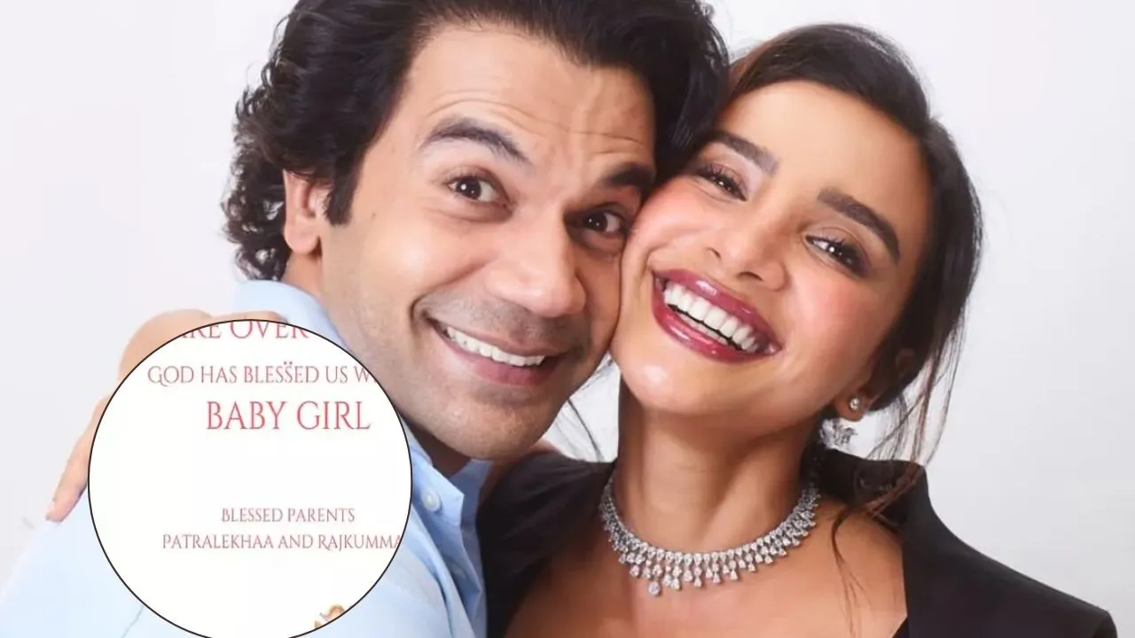  शादी की चौथी सालगिरह पर सबसे बड़ा आशीर्वाद....राजकुमार राव और पत्रलेखा के घर गूंजी किलकारी, नन्ही परी का किया स्वागत 