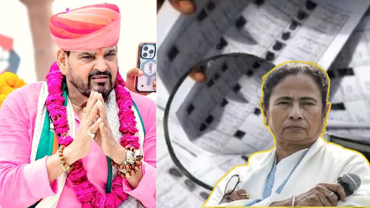 SIR का समर्थन कर ममता बनर्जी पर भड़के पूर्व सांसद बृजभूषण शरण सिंह, बंगाल को बताया फर्जी मतदाताओं का गढ़