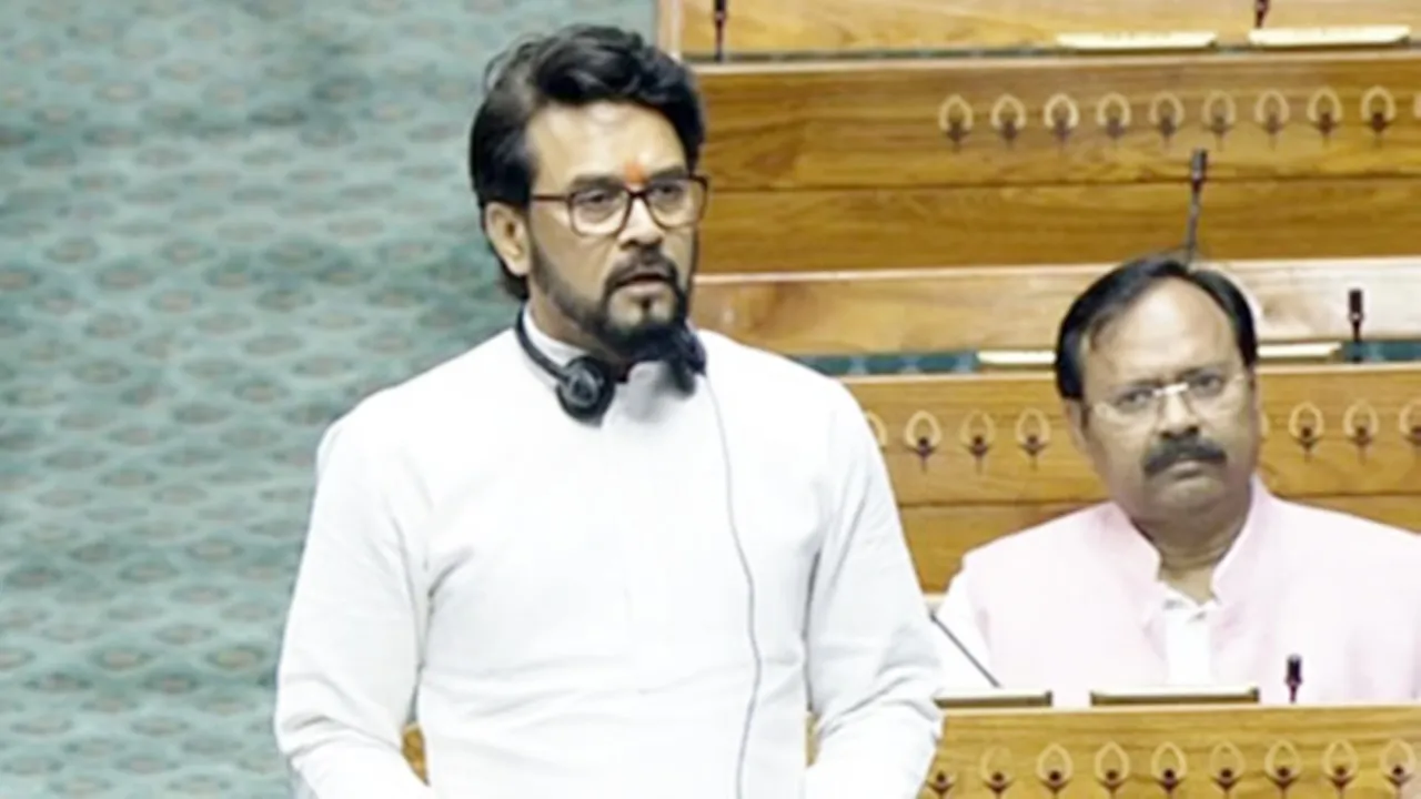 संसद में वंदे मातरम् पर चर्चा जारी : अनुराग ठाकुर बोले- हमें वंदे मातरम् से ‘एनर्जी’ मिलती है, कांग्रेस को इससे ‘एलर्जी’ होती है