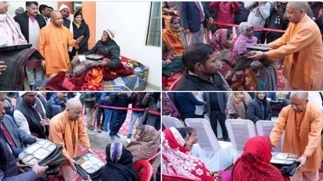 गोरखपुर पहुंचे सीएम योगी : रैन बसेरों का किया निरीक्षण, कहा- ठंड में किसी भी गरीब को परेशानी नहीं होने देंगे