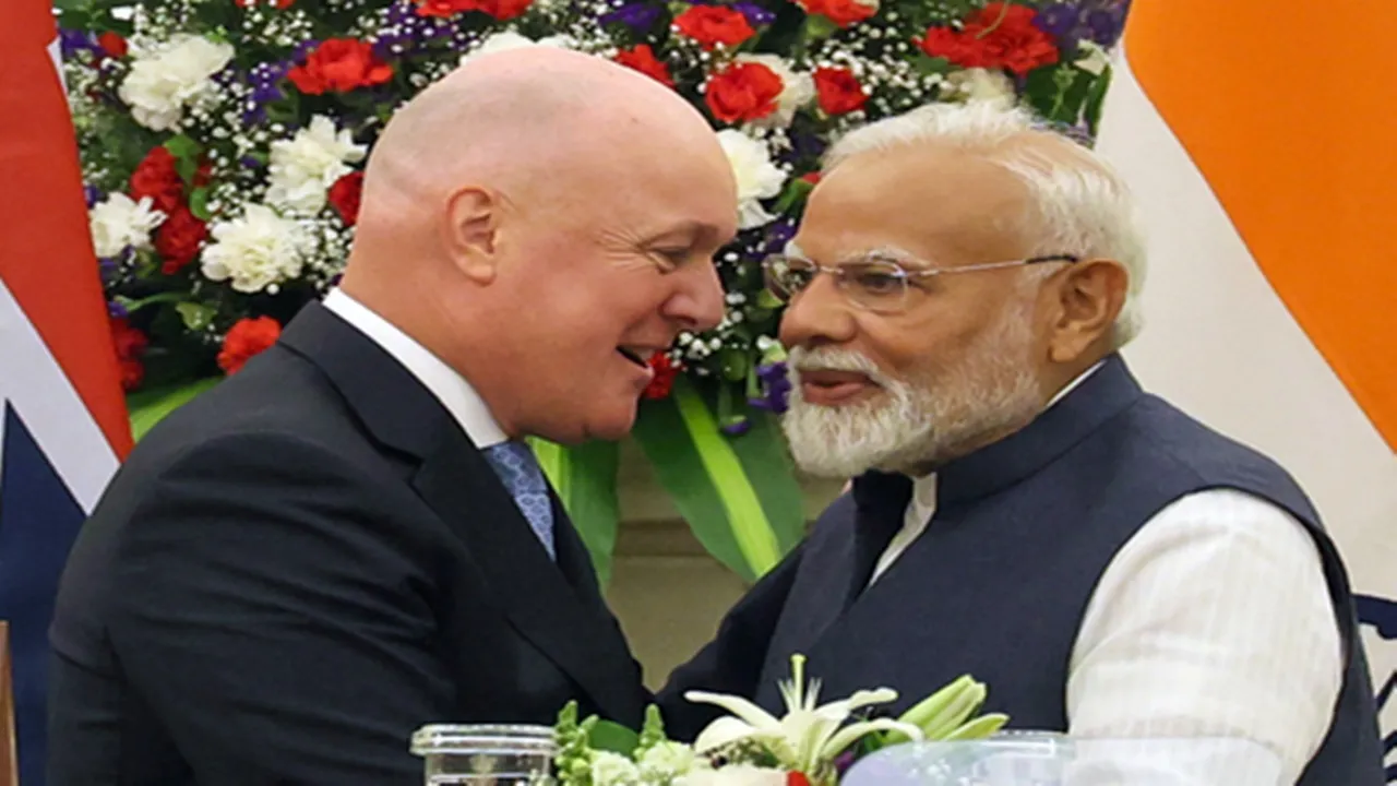 भारत-न्यूजीलैंड के बीच FTA पर मुहर, पीएम मोदी ने प्रधानमंत्री लक्सन से फोन पर की बात, जानें क्या कहा....