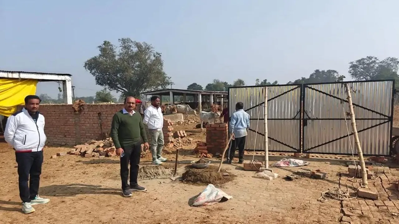 बाराबंकी : गौशालाओं में मिली खामियों पर बीडीओ ने लगाई फटकार, व्यवस्थाएं सुधारने के दिए सख्त निर्देश
