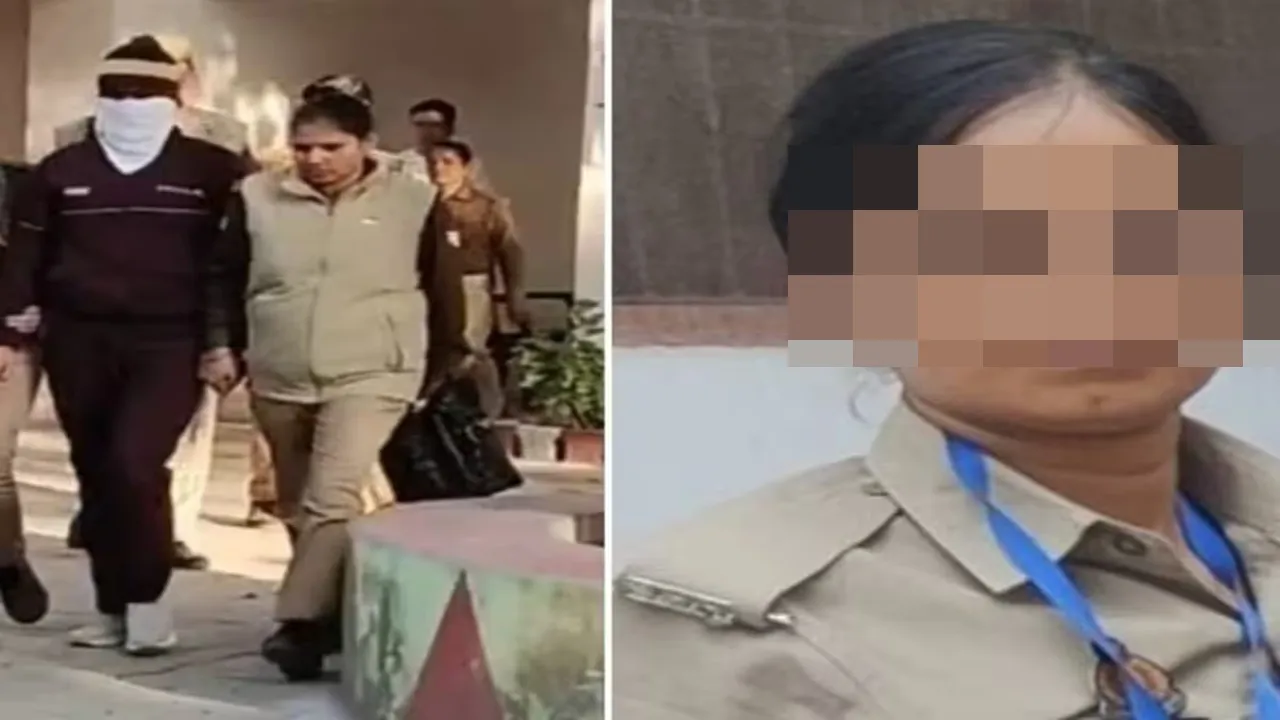 थाना प्रभारी की मौत के मामले में महिला सिपाही गिरफ्तार, निरीक्षक का संतकबीरनगर में अंत्येष्टि 