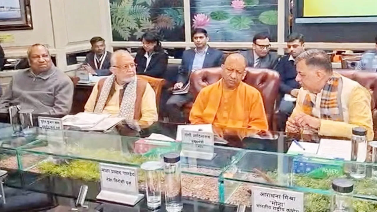 यूपी विधानमंडल : 'वंदे मातरम्' के 150 वर्ष पूरे होने पर सदन में चर्चा करा सकती है सरकार