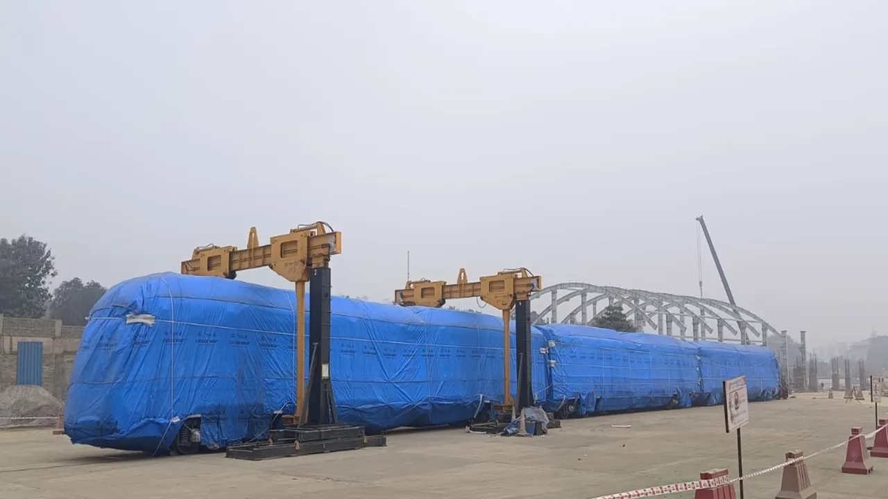 कानपुर मेट्रो : कॉरिडोर-2 की दूसरी ट्रेन पहुंची, अब होगी शुरू टेस्टिंग