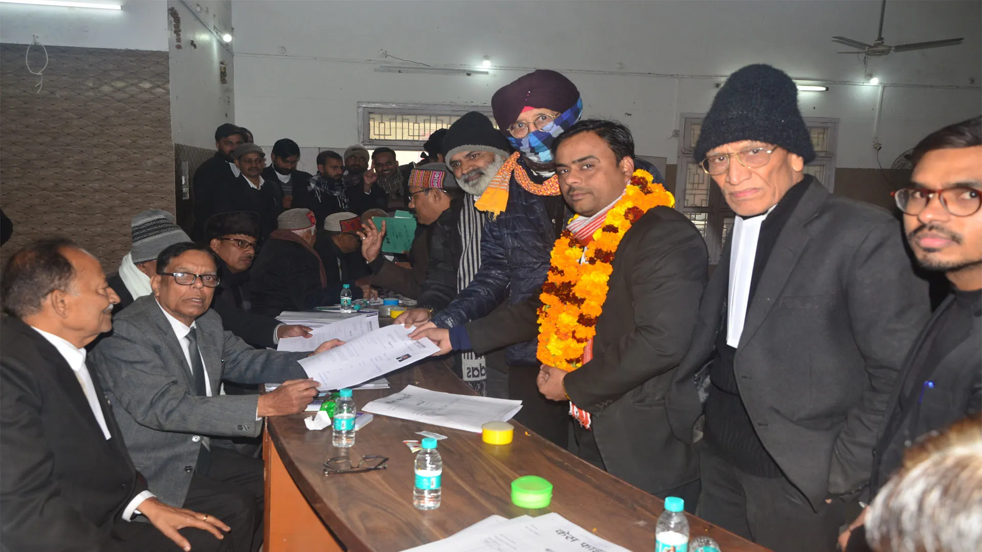 बार एसोसिएशन चुनाव :पहले दिन विभिन्न पदों पर 19 प्रत्याशियों ने कराया नामांकन