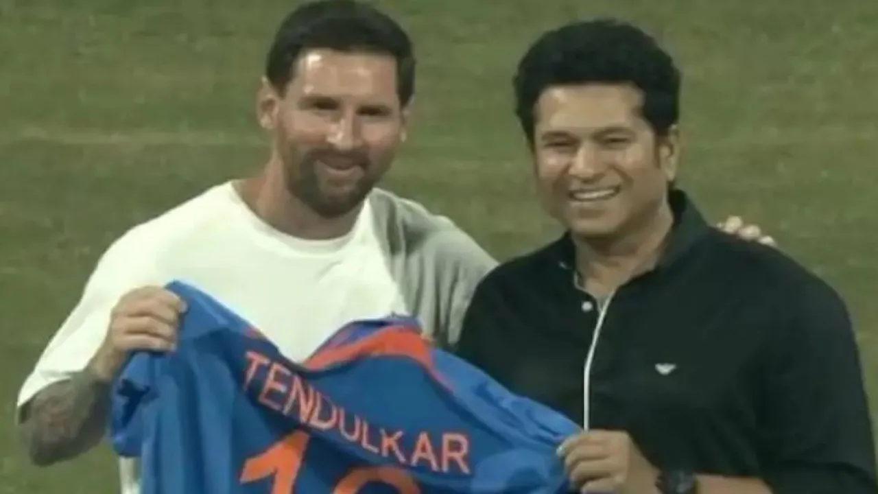 मेस्सी और तेंदुलकर की जुगलबंदी ने वानखेड़े में एक और गौरवशाली अध्याय जोड़ा