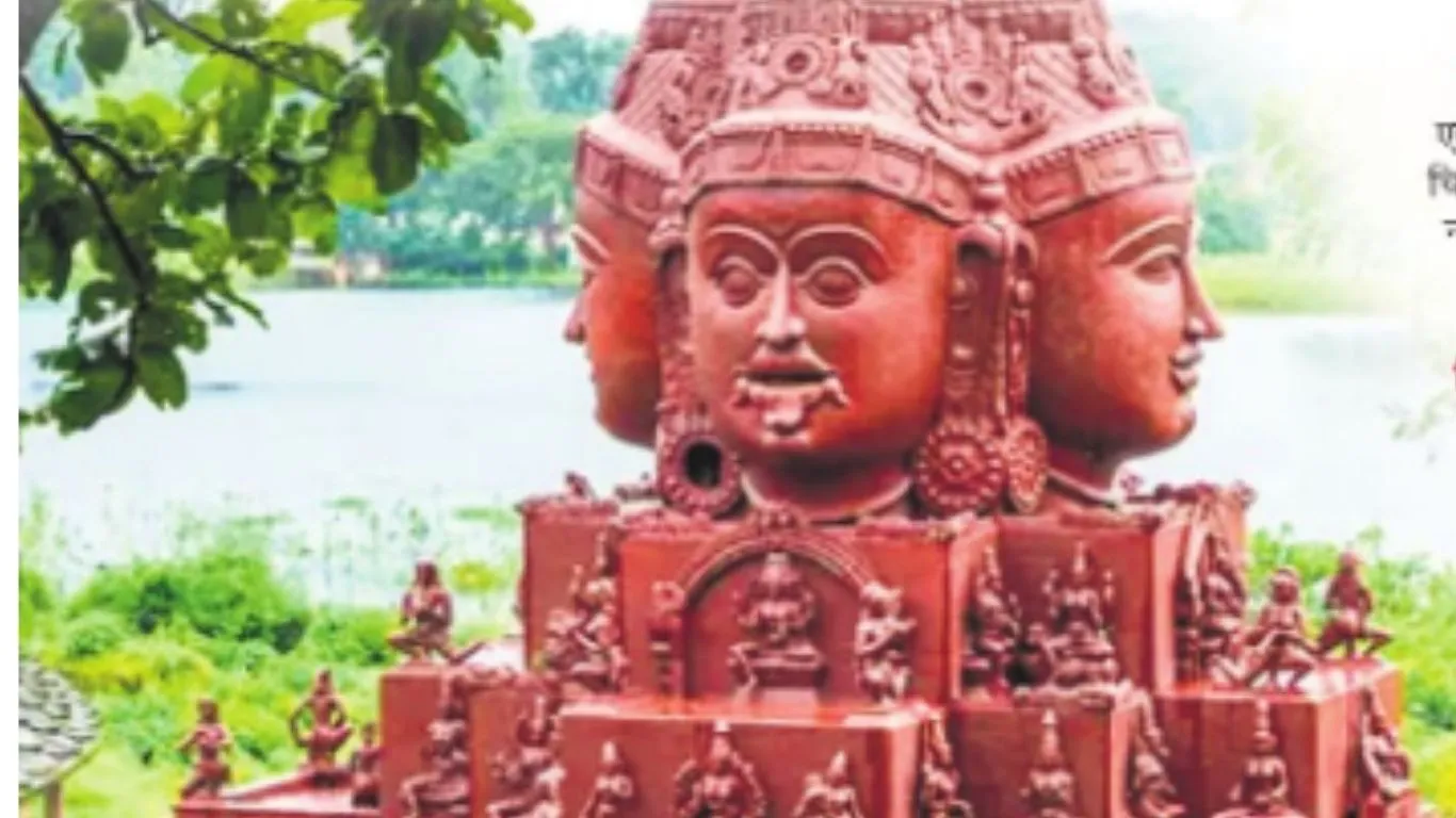 अमरकंटक की मिट्टी रंगों की अंतर्राष्ट्रीय उड़ान