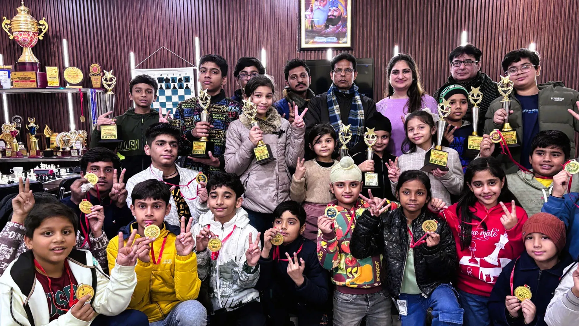 Moradabad: शतरंज में अंडर 11 में सत्यम और अंडर 15 में सार्थक प्रथम