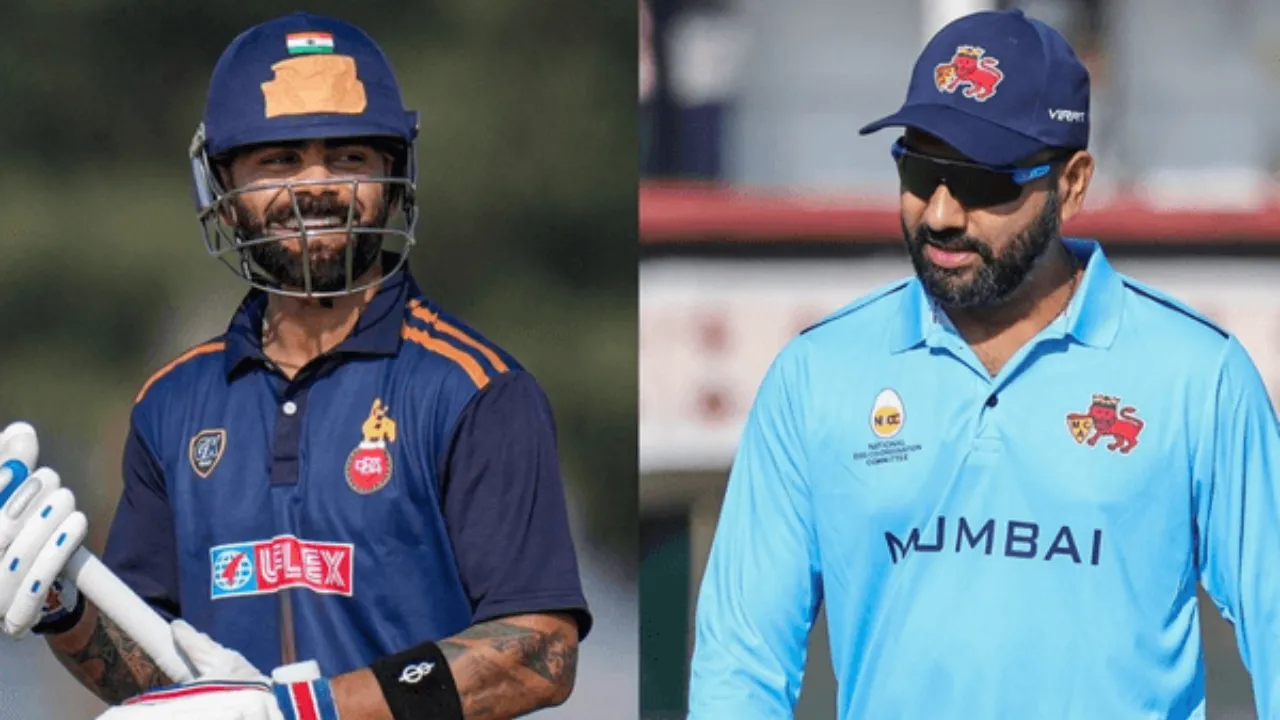 रोहित-विराट की नजरें फिर से घरेलू क्रिकेट पर: विजय हजारे ट्रॉफी राउंड-2 में बड़ा धमाका, लेकिन लाइव स्ट्रीमिंग की बुरी खबर!