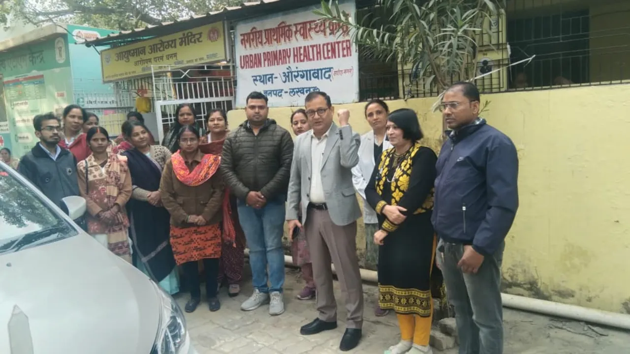 Lucknow News: आरोग्य मेलों का सीएमओ ने किया निरीक्षण,  4509 लोगों ने लिया स्वास्थ्य सेवाओं का लाभ