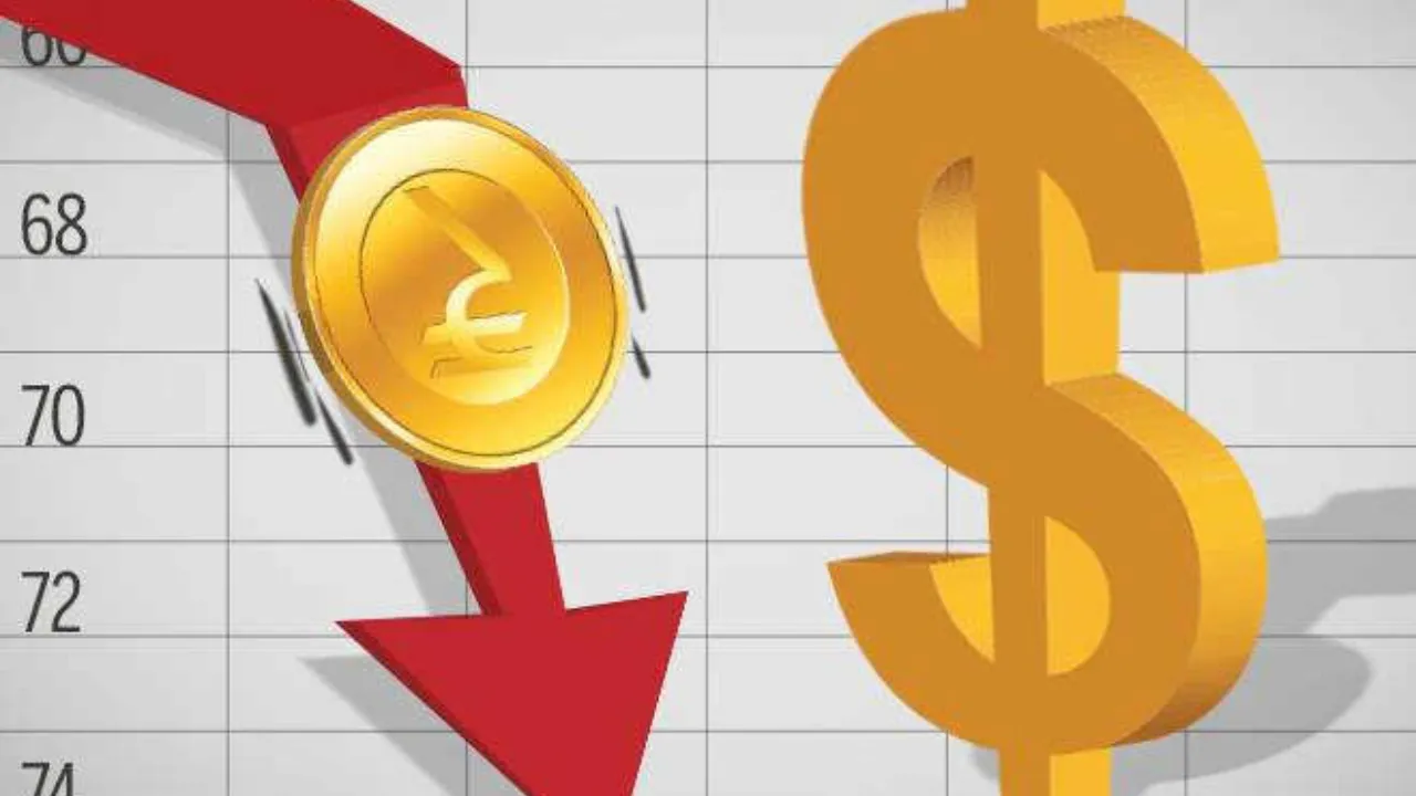 रुपया फिर कमजोर: शुरुआती कारोबार में 5 पैसे टूटकर 89.73 पर, FII निकासी और शेयर बाजार की गिरावट ने बढ़ाई चिंता