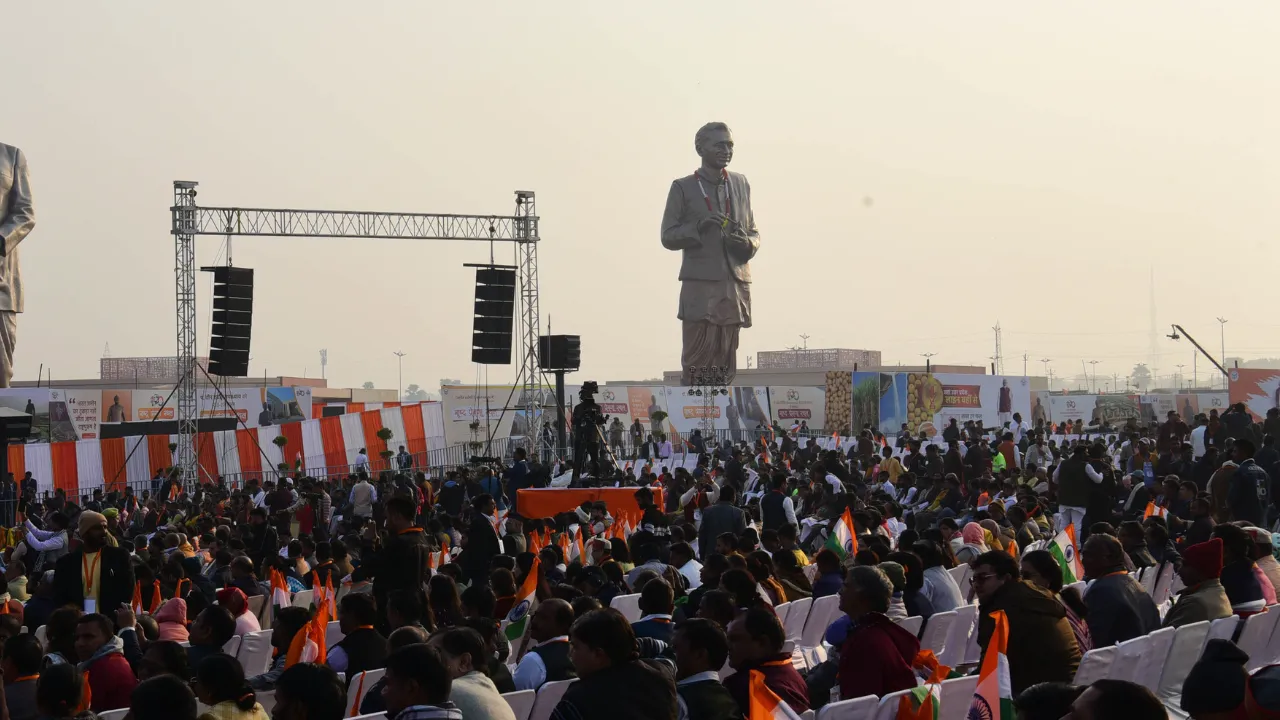 रमाबाई और जनेश्वर मिश्र पार्क के बाद लखनऊ की नई शान: 'राष्ट्र प्रेरणा स्थल' बनेगा राजनीतिक दलों और संगठनों के ऊर्जा का केंद्र