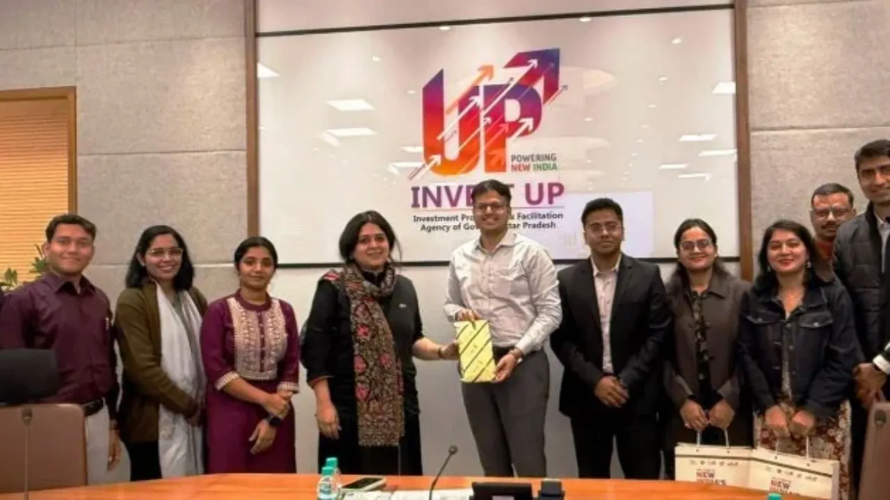 प्रशिक्षु IAS को यूपी की निवेश नीति की बारीकियां समझाईं: इन्वेस्ट यूपी ने विंटर स्टडी टूर में की मेजबानी
