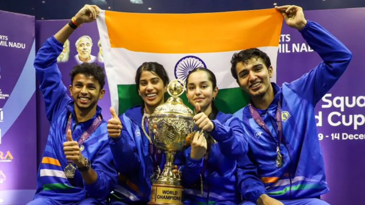 प्रधानमंत्री मोदी ने स्क्वैश विश्व कप जीतने पर भारतीय टीम को दी बधाई, कहा- यह जीत युवाओं के बीच खेल की लोकप्रियता को बढ़ाएगी