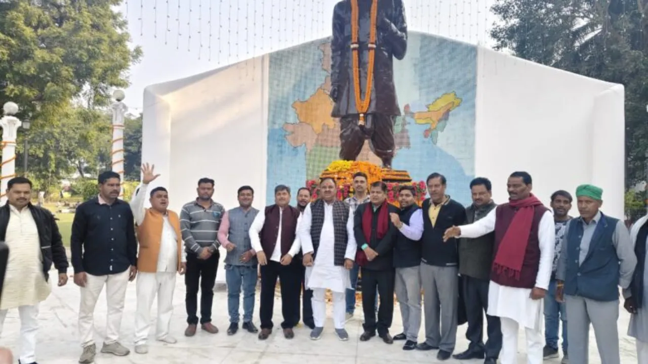 सरदार पटेल ने देश की अखंडता को स्थाई आधार दिया : अनिल दुबे