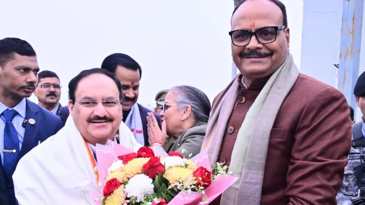 KGMU Convocation: भाजपा के राष्ट्रीय अध्यक्ष जेपी नड्डा पहुंचे लखनऊ, KGMU दीक्षांत समारोह में हुए शामिल