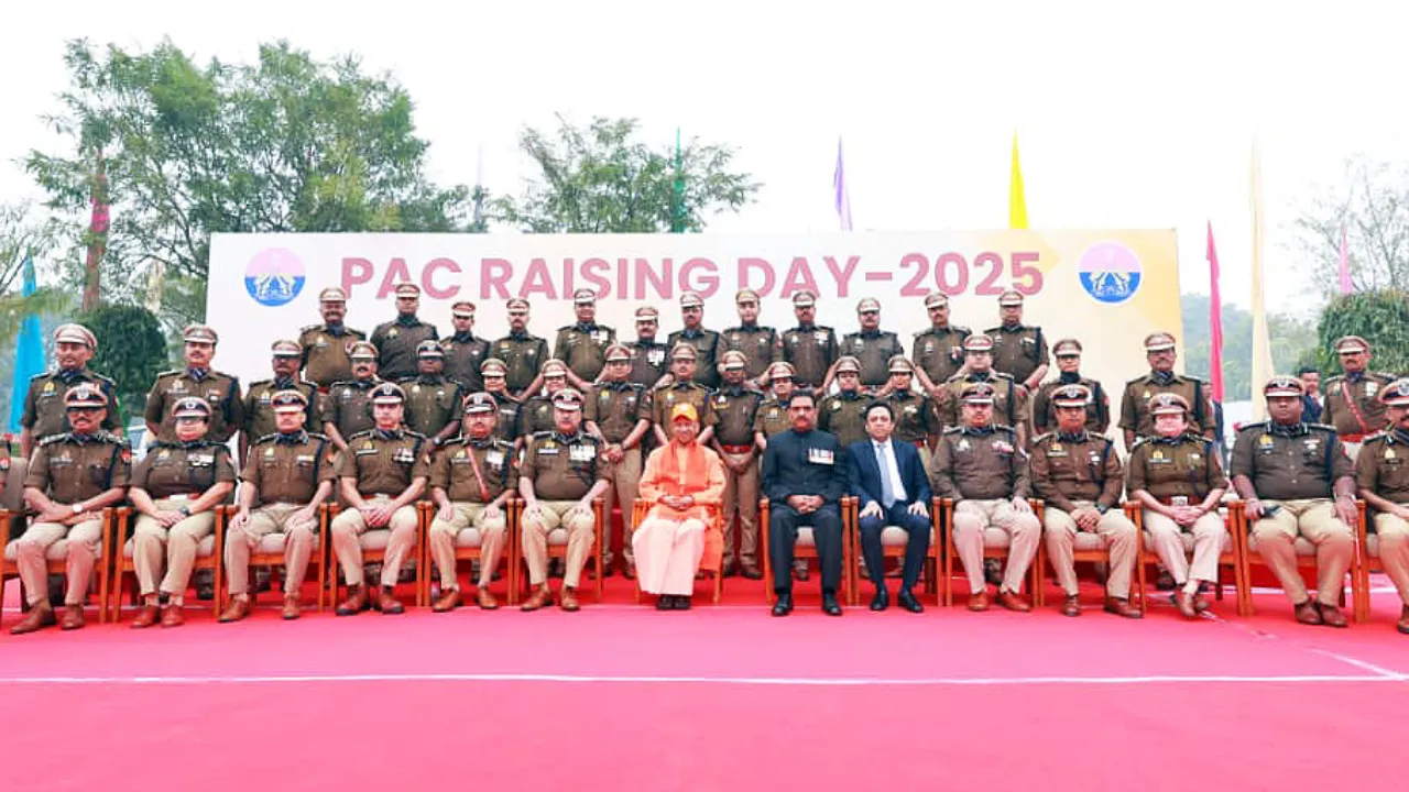 78वें PAC स्थापना दिवस समारोह में शामिल हुए CM योगी, कहा-  साहस, अनुशासन, कर्तव्यनिष्ठा व कठिन प्रशिक्षण ही जवानों की पहचान