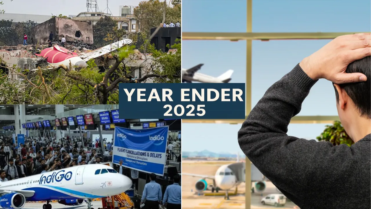 अहमदाबाद हादसे से इंडिगो संकट तक... भारतीय विमानन क्षेत्र के लिए चुनौतियों भरा रहा पूरा साल रहा 2025