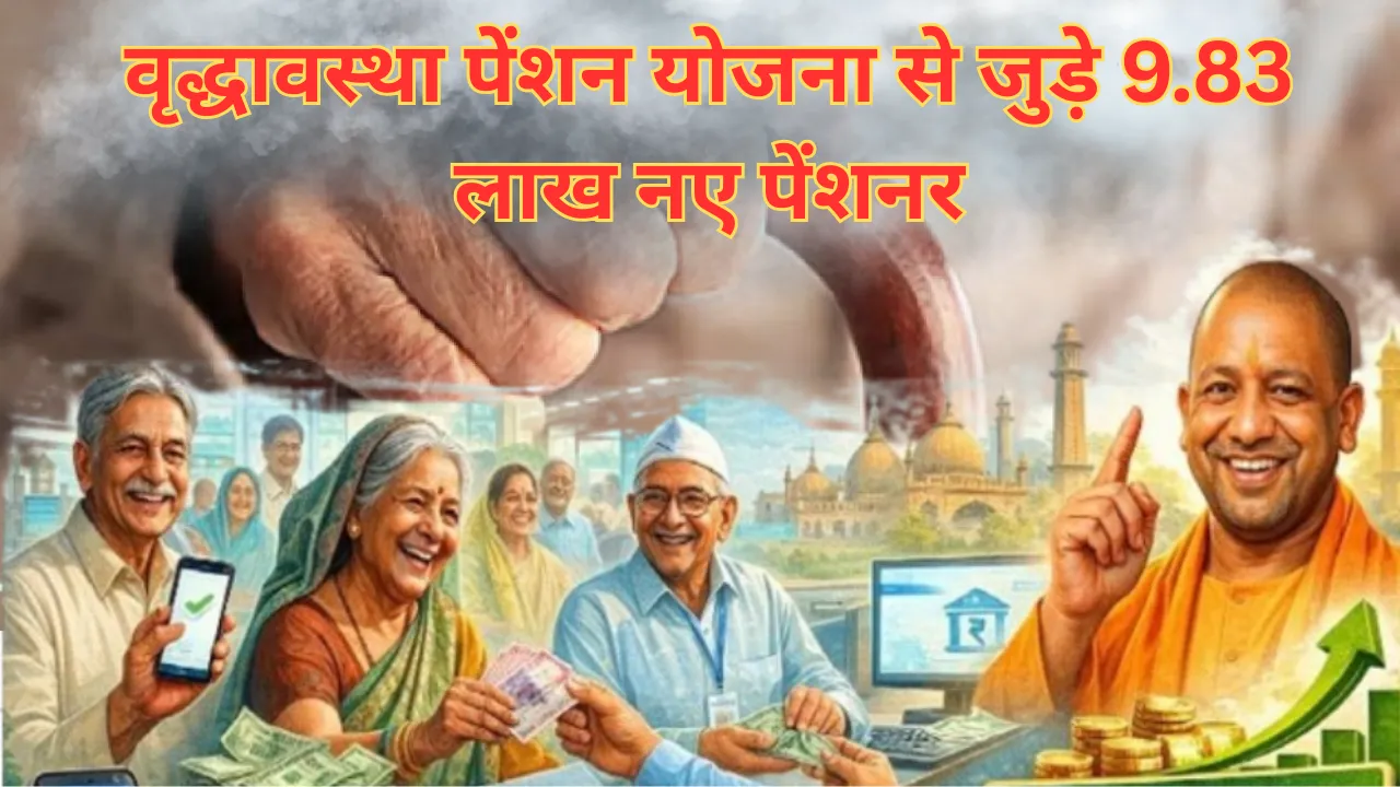 वृद्धावस्था पेंशन योजना से जुड़े 9.83 लाख नए पेंशनर, डिजिटल सत्यापन से पारदर्शी हुई व्यवस्था