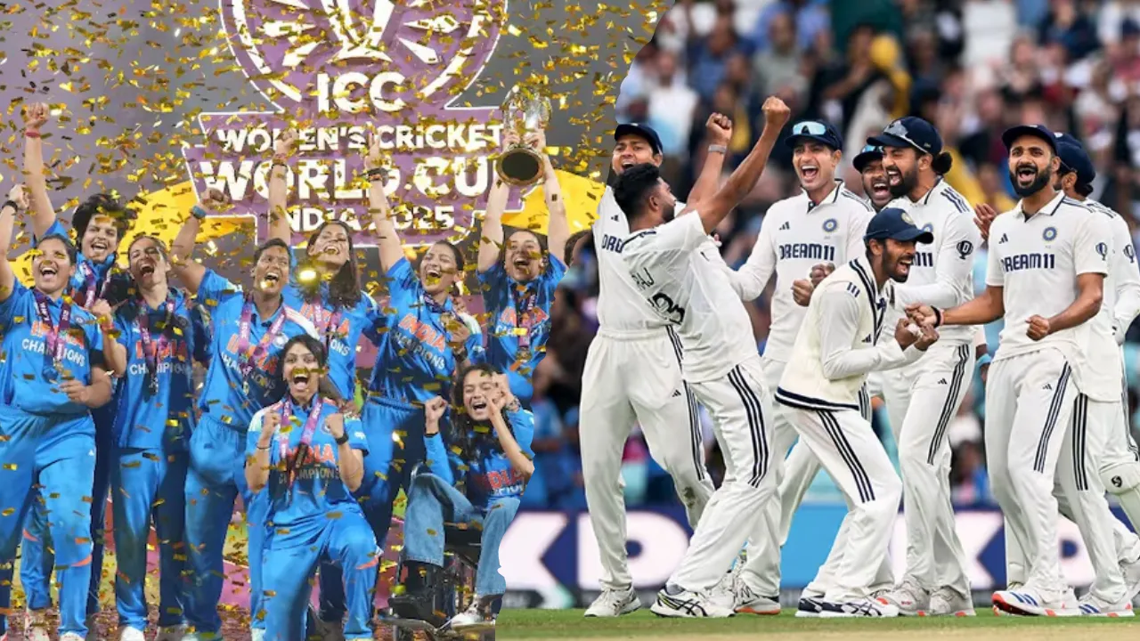 विश्व कप जीतकर महिलाओं ने बढ़ाया देश का मान, पुरुष टीम टेस्ट में करती रही संघर्ष, देखें 2025 का क्रिकेट रिव्यू