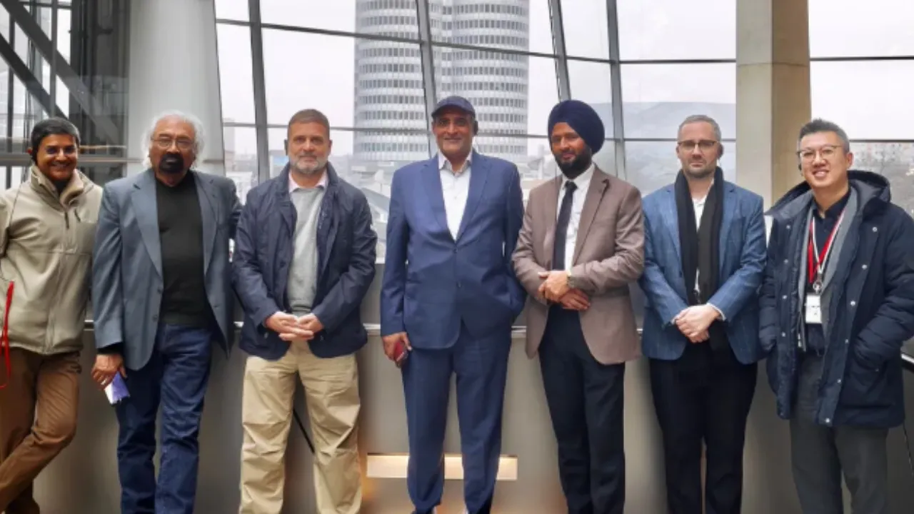 जर्मनी पहुंचे राहुल गांधीः ओवरसीज कांग्रेस ने किया स्वागत, बोले- भारत के मैन्युफैक्चरिंग क्षेत्र में गिरावट बढ़ा रहा चिंता 