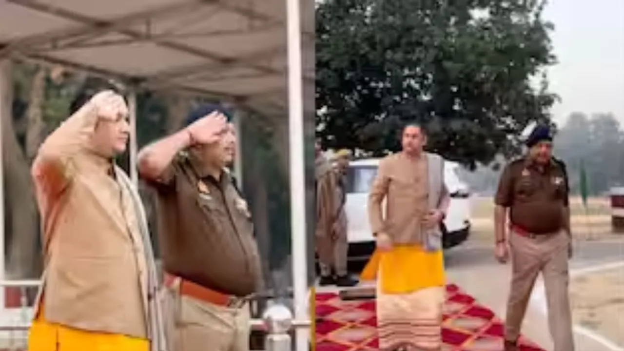 बहराइच में कथावाचक को गार्ड ऑफ ऑनर देने पर बवाल: DGP ने SP से मांगा जवाब, अखिलेश-चंद्रशेखर ने बताया 'संविधान पर हमला'