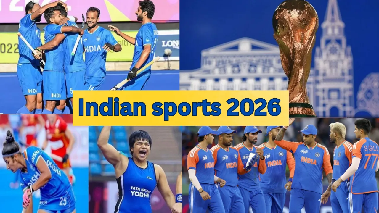 2026 भारतीय खेलों का मेगा ईयर: 3 विश्व कप, कॉमनवेल्थ गेम्स से ओलंपिक क्वालीफिकेशन तक... इस बार देखने को मिलेगा फुल ऑन एक्शन