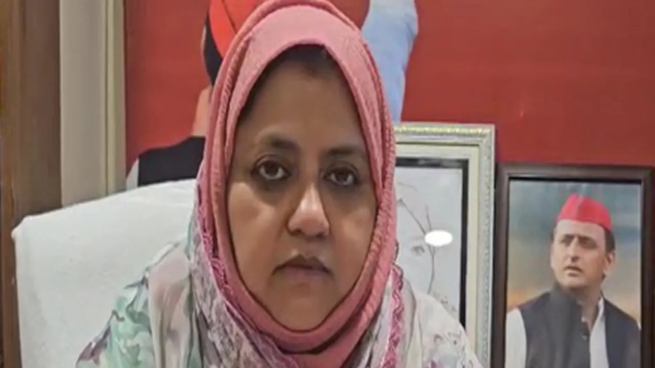 सपा नेता Sumaiya Rana ने नजरबंद किए जाने का आरोप लगाया, पुलिस ने किया इनकार 